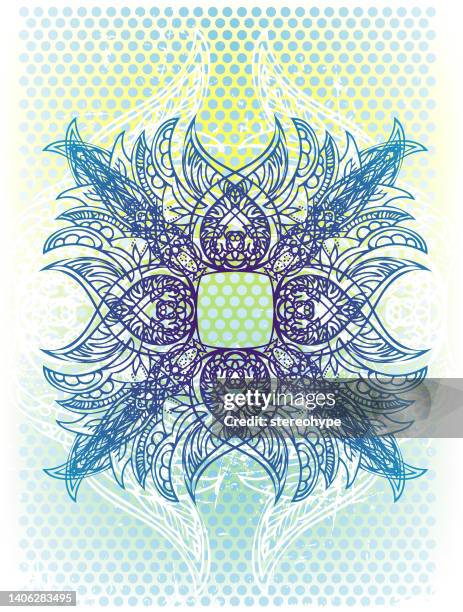 heaven door - new age stock illustrations