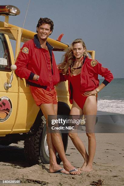 Jill Riley 146 Wearing A Baywatch Swimsuit Stock Photos, High-Res Pictures, and ...