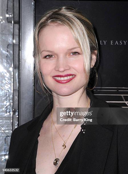 Actress Alisa Marshall attends the 'Act Of Valor' Los Angeles premiere at ArcLight Cinemas Cinerama Dome on February 13, 2012 in Hollywood,...