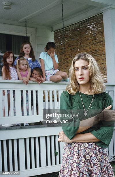 Pictured: Lacey Guyon as Susan Cain, Amanda Laughlin/Molly Laughlin as Cindy Cain, Lexi Randall as Jessica Cain, Matthew Cook/Mitchell Cook as Jason...