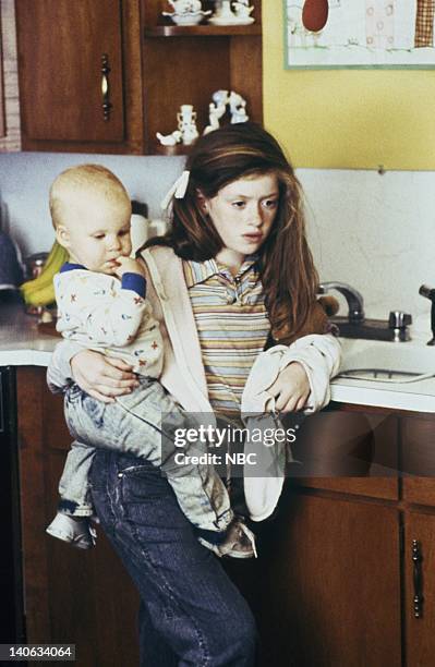 Air Date -- Pictured: Sonny Stinnett/Alex Stinnett as Baby Jason Cain, Lexi Randall as Jessica Cain -- Photo by: Alice S. Hall/NBC/NBCU Photo Bank