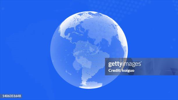 earth particle effect map - latin america technology stock pictures, royalty-free photos & images