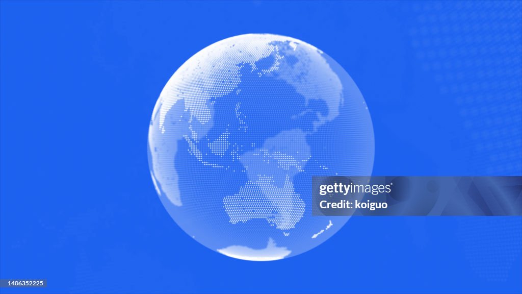 Earth particle effect map