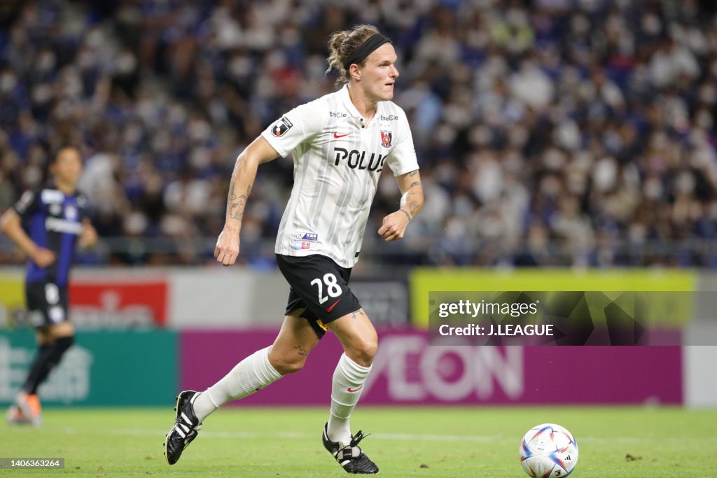 SCHOLZ of Urawa Reds in action during the J.LEAGUE Meiji Yasuda J1 ...