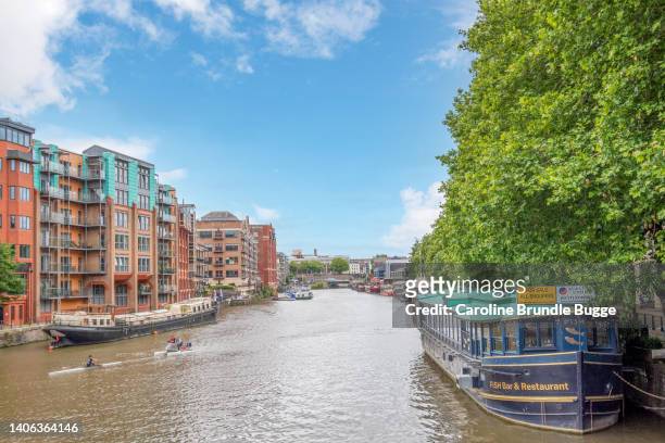 river avon in bristol, england - river avon stock pictures, royalty-free photos & images