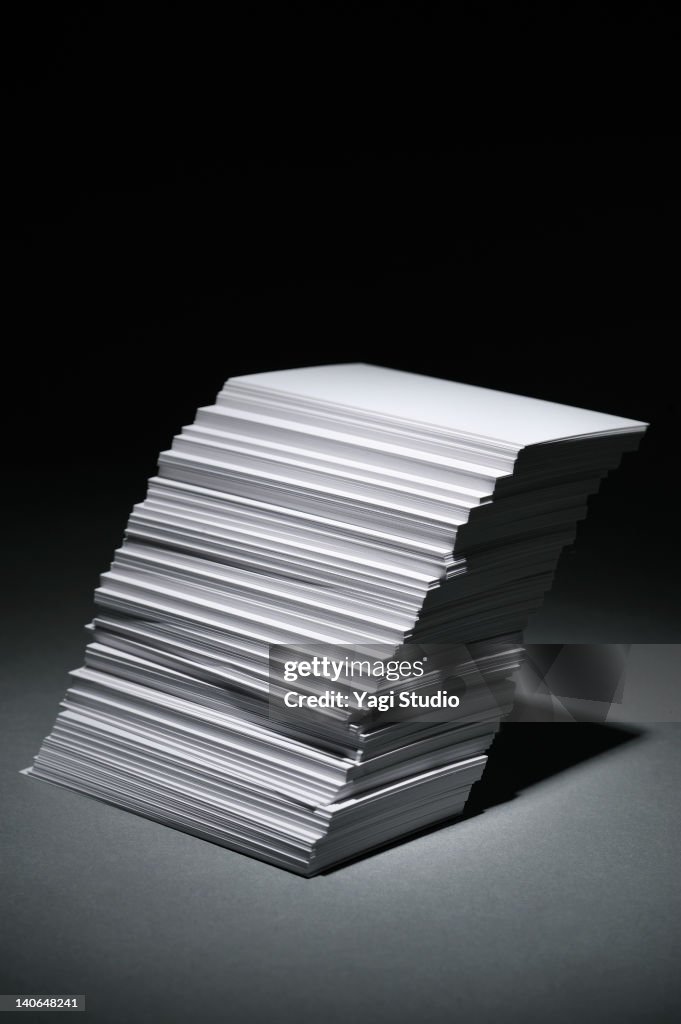 The business card of the white paper