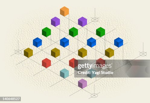 Vector Block Connection Geometric Block Connection High-Res Vector Graphic - Getty Images