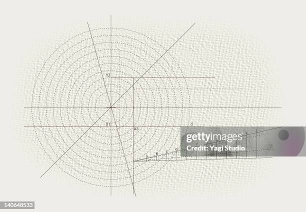 ilustrações, clipart, desenhos animados e ícones de combination of shapes and alphabet - símbolo matemático