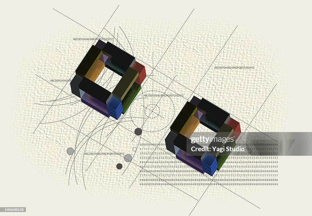 Vector Block Connection Geometric Block Connection High-Res Vector Graphic - Getty Images