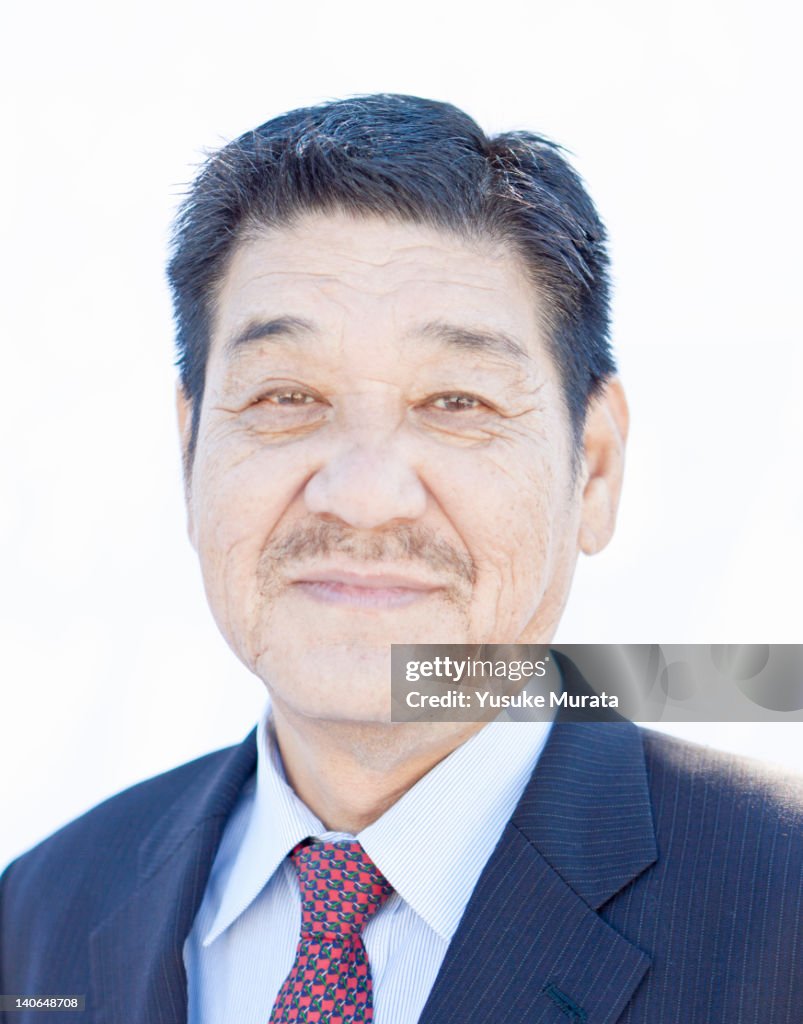 Portrait of a man smiling