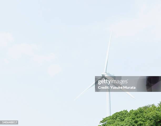 wind mill - wind power japan stock pictures, royalty-free photos & images