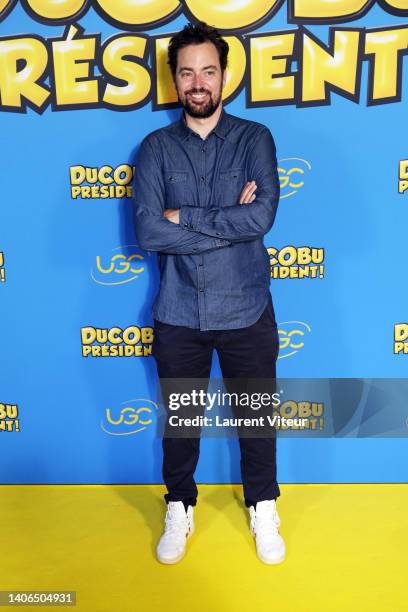 Loic Legendre attends the "Ducobu President!" premiere at UGC Normandie on July 03, 2022 in Paris, France.