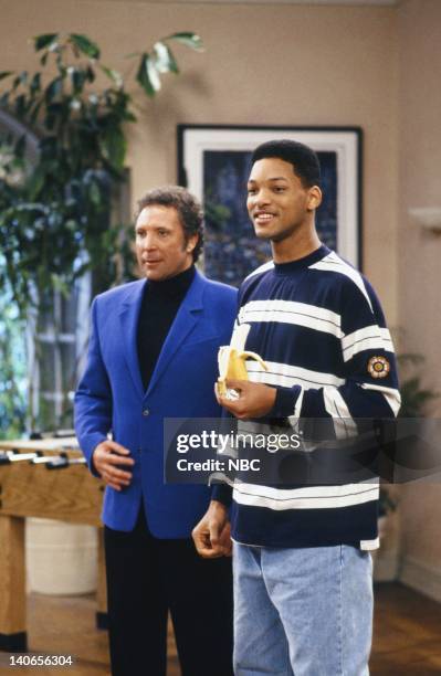 The Alma Matter" Episode 18 -- Pictured: Tom Jones as himself, Will Smith as William 'Will' Smith -- Photo by: Joseph Del Valle/NBCU Photo Bank