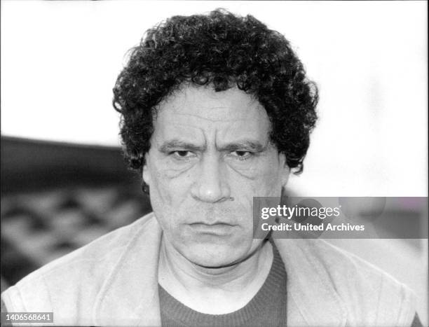 Muammar al-Gaddafi, das Staatsoberhaupt von Libyen von 1969 bis 2011.