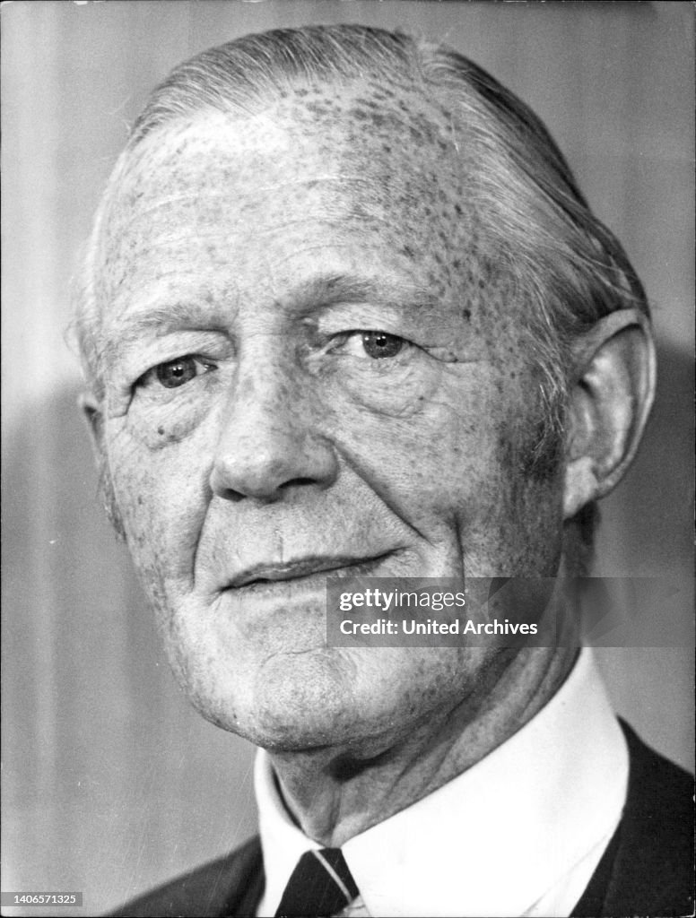 Heinrich Alwin Münchmeyer, Vorsitzender des Bundesverbandes deutscher