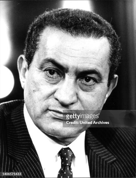 Muhammad Hosni Mubarak, Präsident von Ägypten 1981 – 2011.