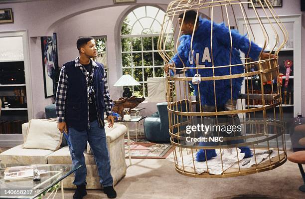 Know Why the Caged Bird Screams" Episode 16 -- Pictured: Will Smith as William 'Will' Smith, Alfonso Ribeiro as Carlton Banks -- Photo by: Paul...