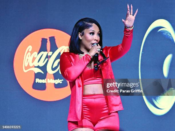 Michelle appears onstage during the 2022 Essence Festival of Culture at the Ernest N. Morial Convention Center on July 3, 2022 in New Orleans,...