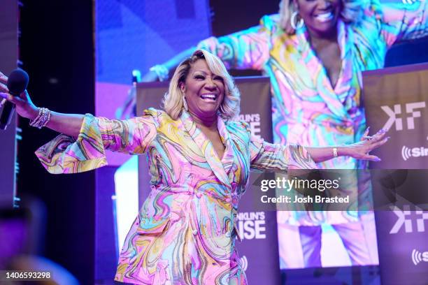 Patti LaBelle performs during SiriusXM's Kirk Franklin Praise Channel broadcast from Essence Festival at Ernest N. Morial Convention Center on July...