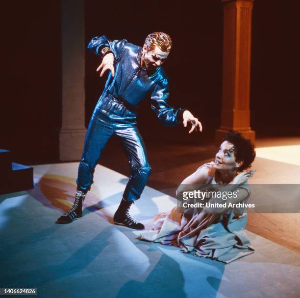 Hysterie, Tanzdarbietung, Deutschland 1982, Szenenfoto, Mitwirkende: Rene Bazinet, Carol Robinson.