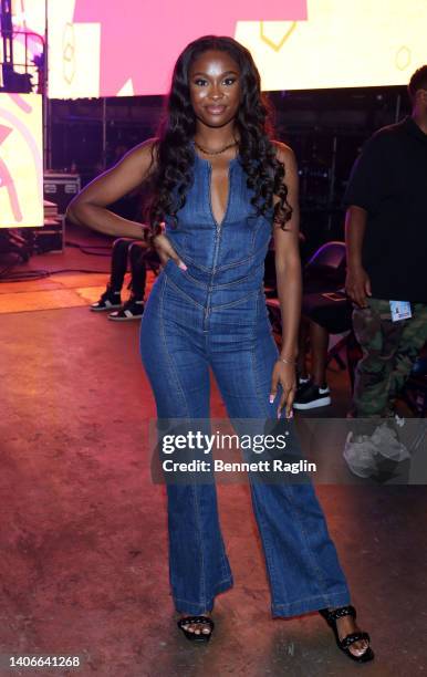 Coco Jones attends the 2022 Essence Festival of Culture at the Louisiana Superdome on July 03, 2022 in New Orleans, Louisiana.