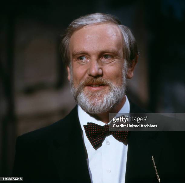 Kurt Moll, deutscher Opernsänger, Bass, Portrait, 1986.