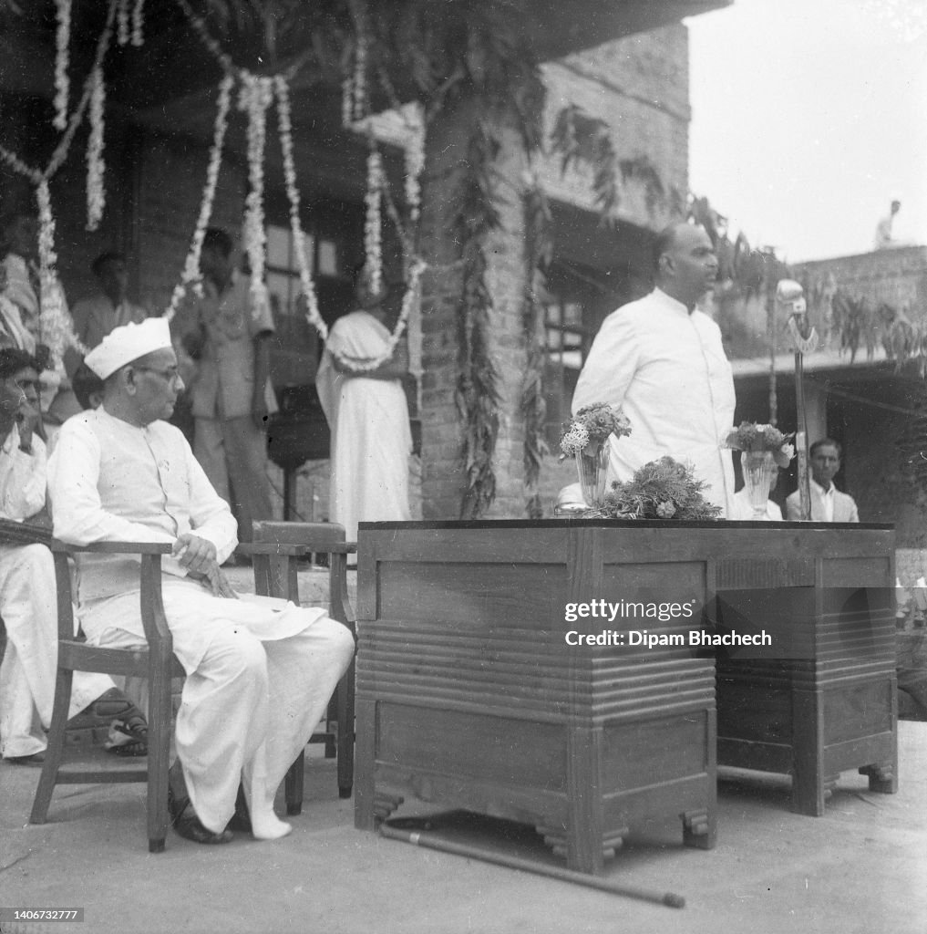 Shyama Prasad Mukherjee visits Annual Day at L D College