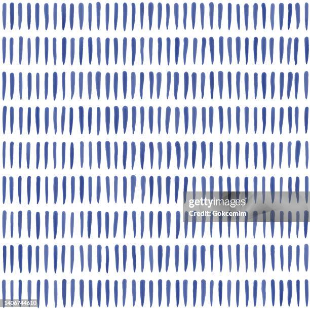 ilustraciones, imágenes clip art, dibujos animados e iconos de stock de dibujo a mano azul acuarela seamless striped pattern. concepto de verano costero. elemento de diseño para tarjetas de felicitación y etiquetas, marketing, fondo abstracto de tarjetas de visita. - tintura