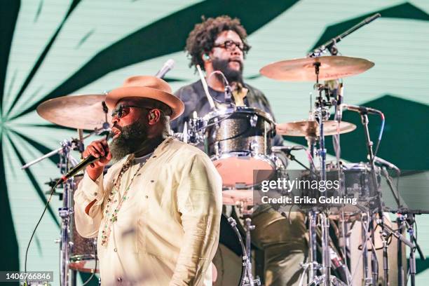 Black Thought and Questlove of The Roots perform during the 2022 Essence Festival of Culture at the Louisiana Superdome on July 03, 2022 in New...