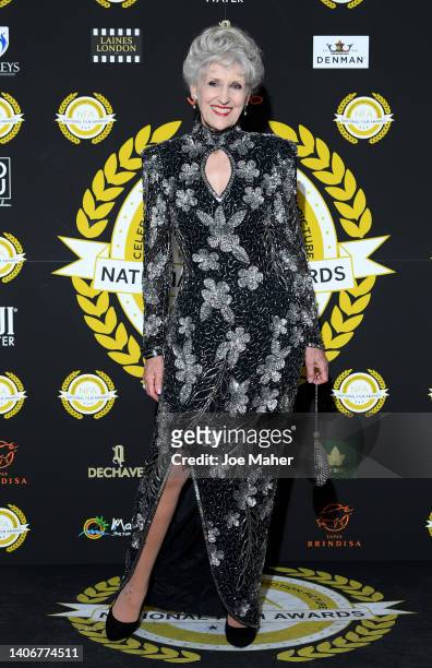 Anita Dobson attends the National Film Awards 2022 at Porchester Hall on July 04, 2022 in London, England.
