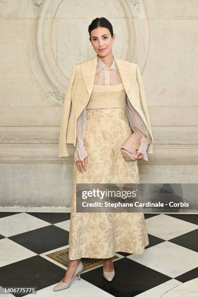 Alessandra de Osma attends the Christian Dior Haute Couture Fall Winter 2022 2023 show as part of Paris Fashion Week on July 04, 2022 in Paris,...