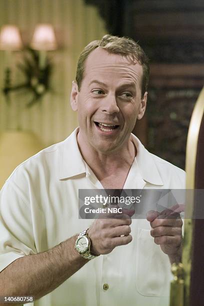 The One Where Paul's The Man" Episode 22 -- Aired -- Pictured: Bruce Willis as Paul Stevens -- Photo by: NBCU Photo Bank