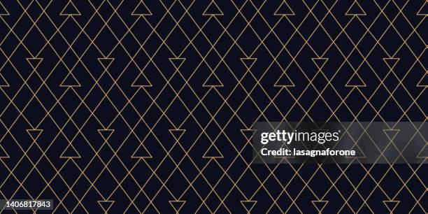 seamless geometric vector pattern - intersecting arrows stock illustrations