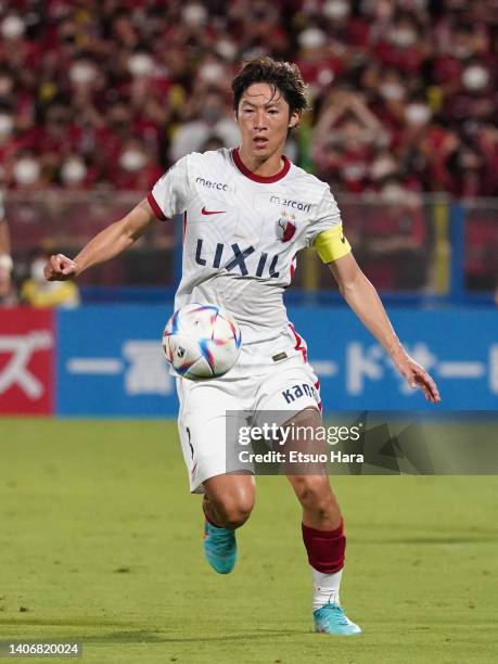 Shoma Doi of Kashima Antlers in action during the J.LEAGUE Meiji Yasuda J1 19th Sec. Match between Kashiwa Reysol and Kashima Antlers at SANKYO...