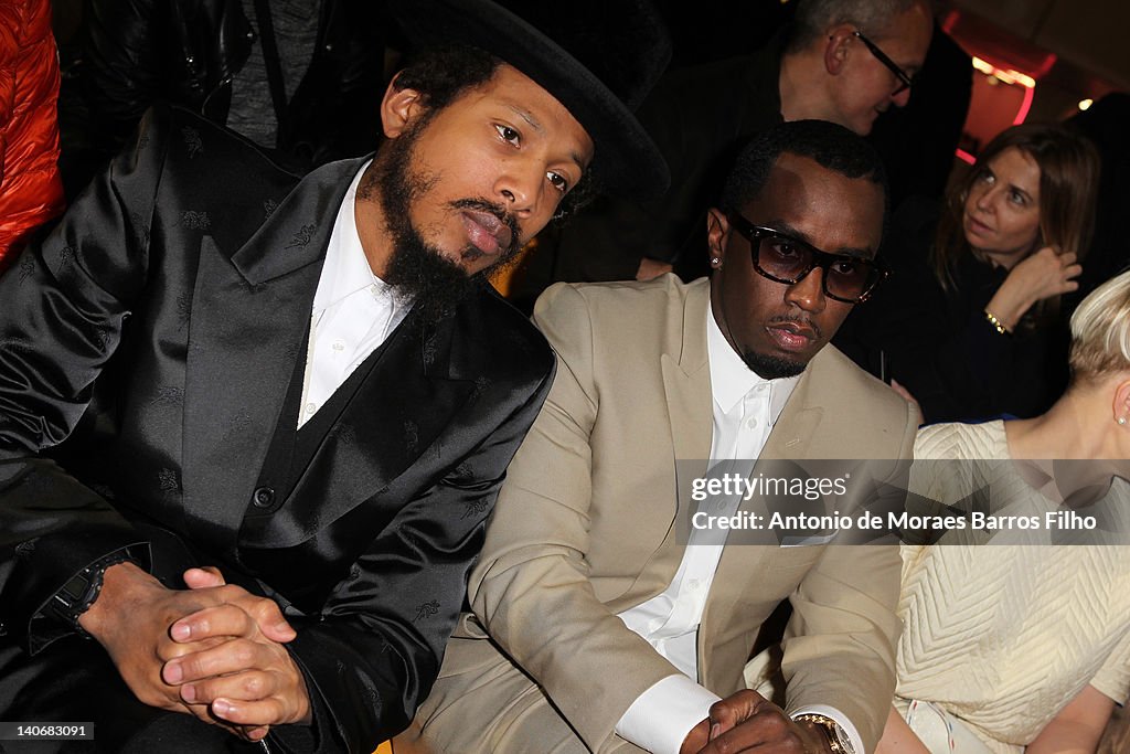 Kenzo: Front Row - Paris Fashion Week Womenswear Fall/Winter 2012