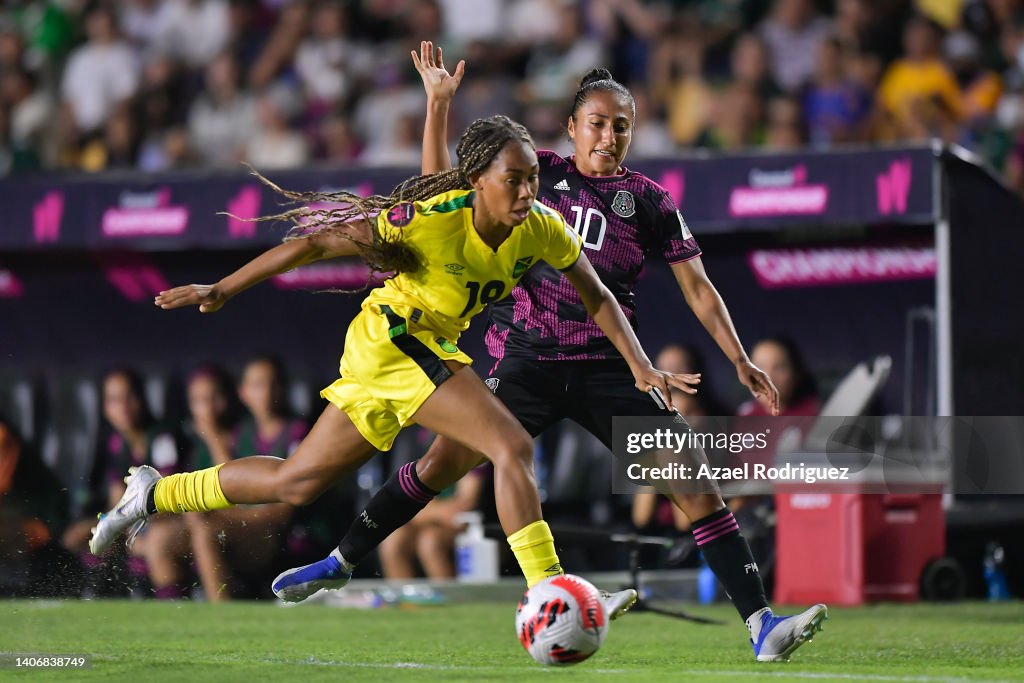 Mexico v Jamaica - 2022 Concacaf W Championship