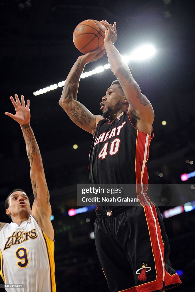 Miami Heat v Los Angeles Lakers