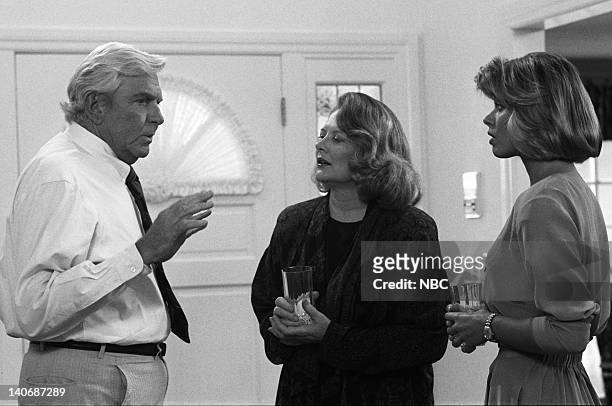 The Mother" Episode 1 -- Pictured: Andy Griffith as Benjamin Matlock, Shirley Knight as Phyllis Todd, Beth Toussaint as Andrea Todd -- Photo by: NBCU...