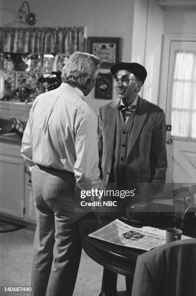 The Brothers" Episode 8 -- Pictured: Andy Griffith as Benjamin Matlock, Don Knotts as Les Calhoun -- Photo by: Paul Drinkwater/NBCU Photo Bank