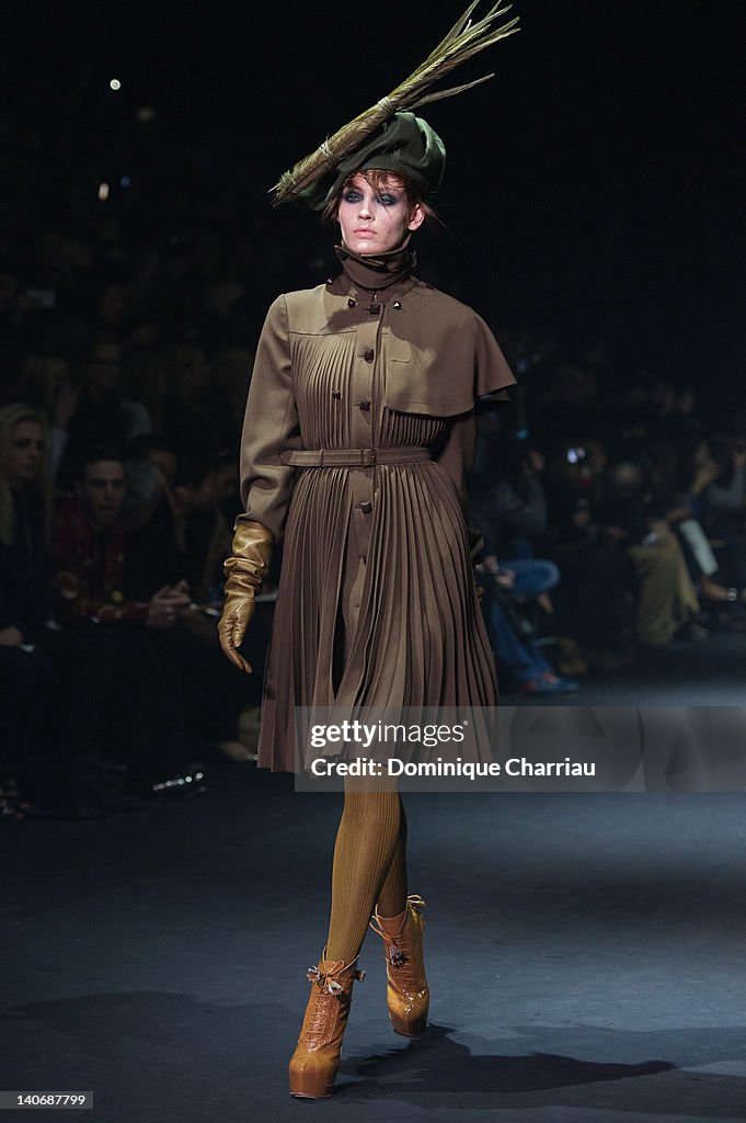 John Galliano: Runway - Paris  Fashion Week Womenswear Fall/Winter 2012