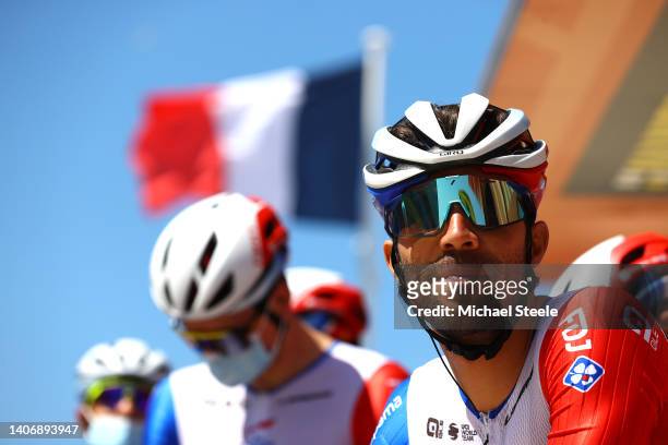 Thibaut Pinot of France and Team Groupama - FDJ prior to the 109th Tour de France 2022, Stage 4 a 171,5km stage from Dunkerque to Calais / #TDF2022 /...