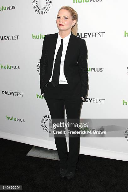 Actress Jennifer Morrison attends The Paley Center For Media's PaleyFest 2012 Honoring "Once Upon A Time" at the Saban Theatre on March 4, 2012 in...