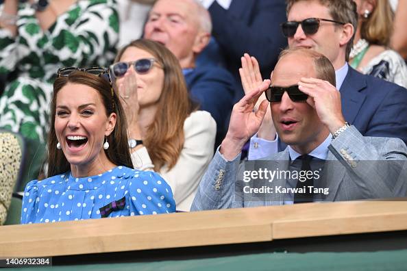 Celebrity Sightings At Wimbledon 2022 - Day 9 Celebrity Sightings At Wimbledon 2022 - Day 9