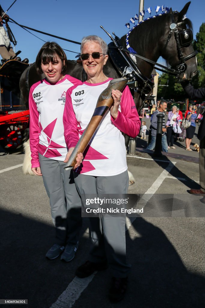 The Birmingham 2022 Queen's Baton Relay Visits The South West Of England