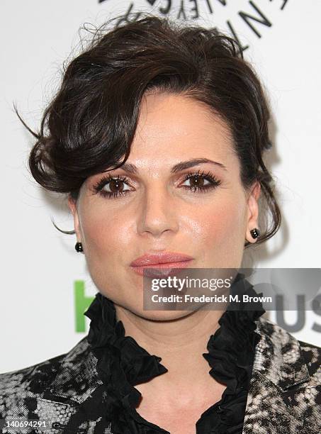 Actress Lana Parrilla attends The Paley Center For Media's PaleyFest 2012 Honoring "Once Upon A Time" at the Saban Theatre on March 4, 2012 in...