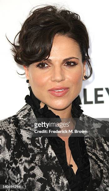 Actress Lana Parrilla attends The Paley Center For Media's PaleyFest 2012 Honoring "Once Upon A Time" at the Saban Theatre on March 4, 2012 in...