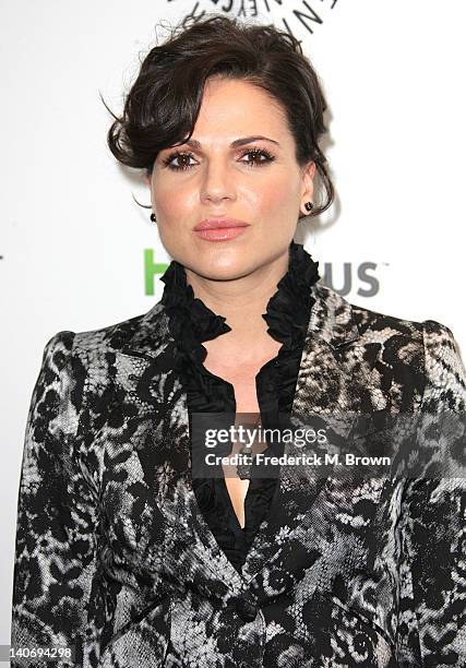 Actress Lana Parrilla attends The Paley Center For Media's PaleyFest 2012 Honoring "Once Upon A Time" at the Saban Theatre on March 4, 2012 in...