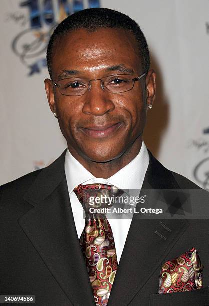Actor Tommy Davidson arrives for Norby Walters' 22nd Annual Night Of 100 Stars Oscar Viewing Gala held at The Beverly Hills Hotel on February 26,...