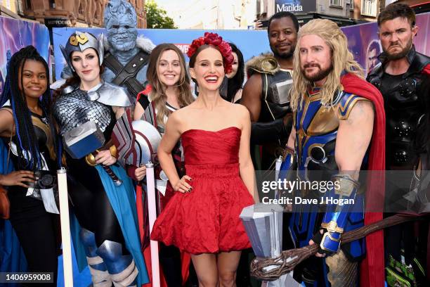 Natalie Portman attends the UK Gala screening of Thor: Love and News  Photo - Getty Images