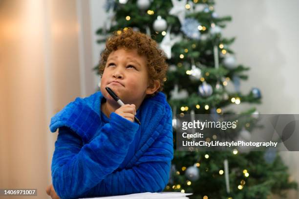 writing a letter to santa - remember stock pictures, royalty-free photos & images